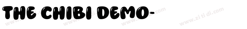 THE CHIBI DEMO字体转换